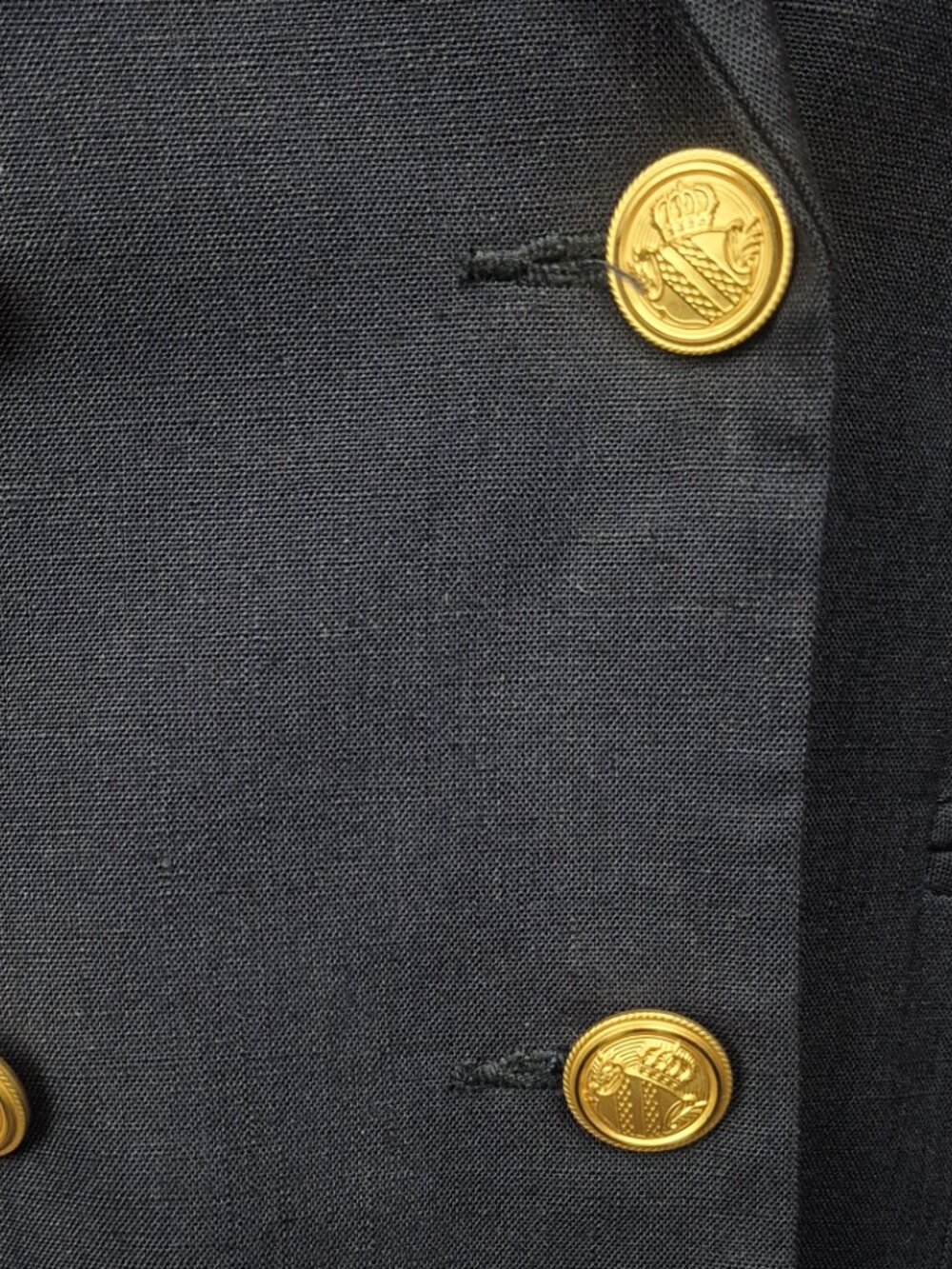 Vintage Worthington Navy Blazer Size 16 - Picture 4 of 5